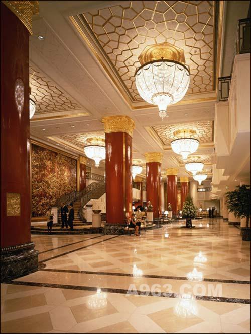 中国最豪华的白金五星级酒店_中华室内设计网