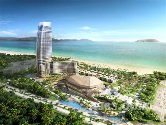 海南省三亚海棠湾的瑰丽酒店和国际财经论坛中心设计