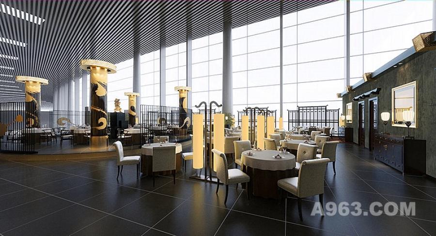 南昌机场t2航站楼 星阳舫 中餐厅设计说明
